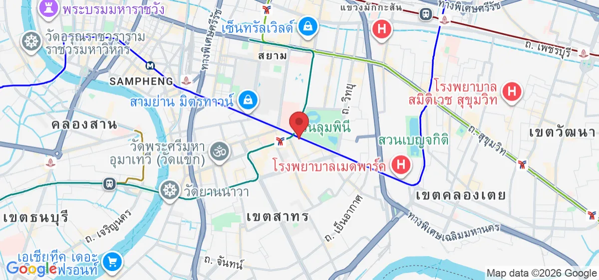946 ถ. พระรามที่ 4 แขวงสีลม เขตบางรัก กรุงเทพมหานคร 10500 ประเทศไทย