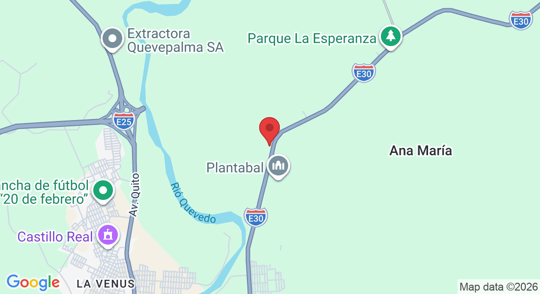km 5 de la vía a, Luis Alberto "Potolo" Valencia, Quevedo, Ecuador