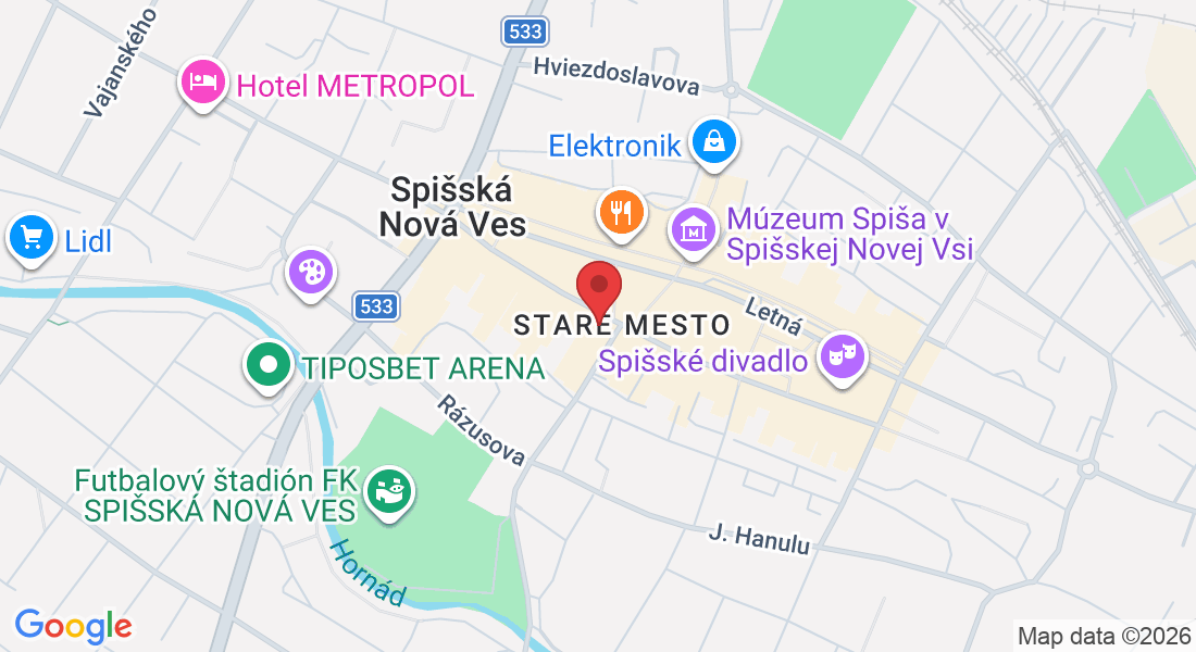 Zimná 189/54, 052 01 Spišská Nová Ves, Slovakia