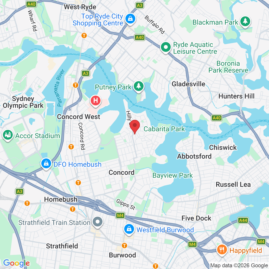 15 Tennyson Rd, Mortlake NSW 2137, Australia