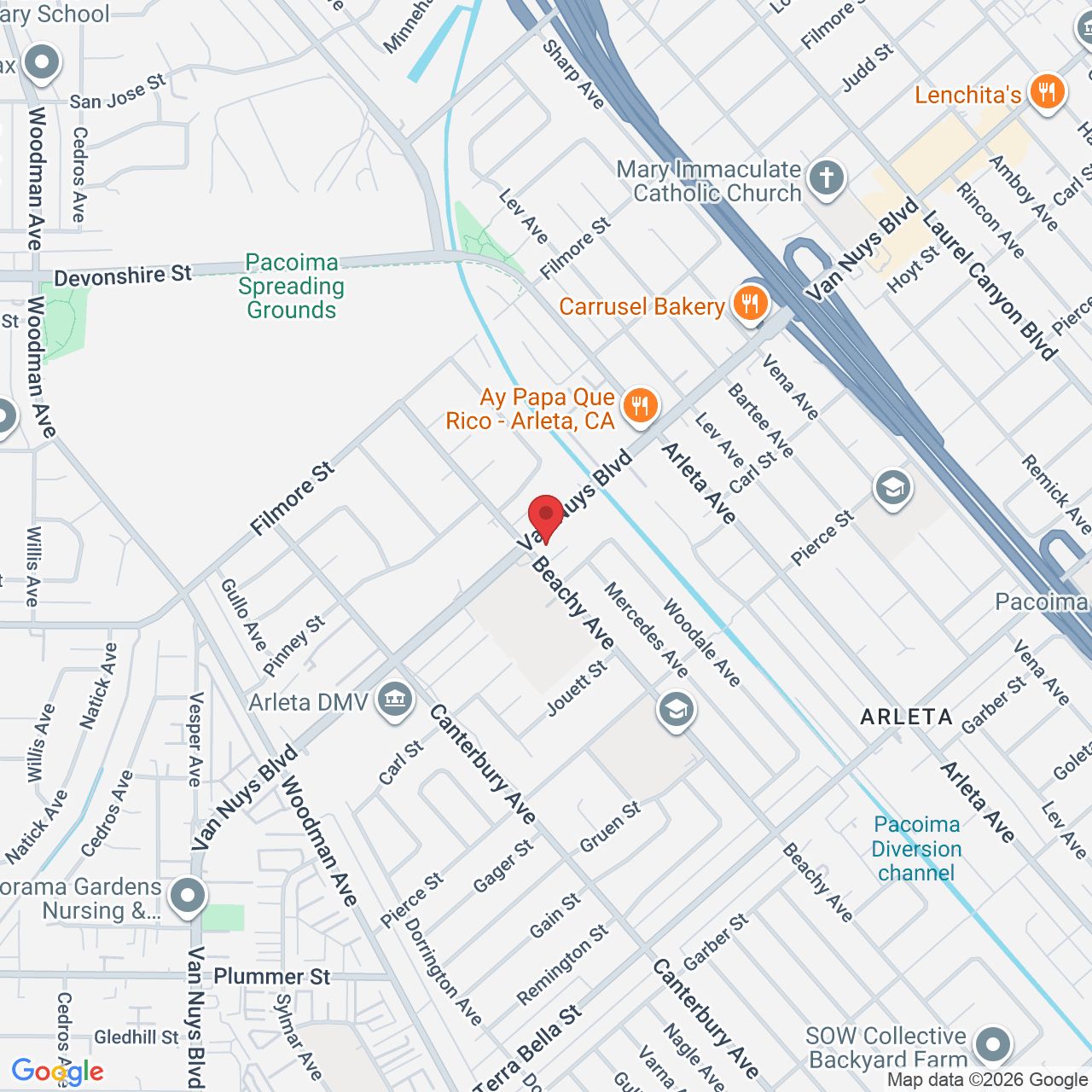 14150 Van Nuys Blvd unit 105, Arleta, CA 91331, USA