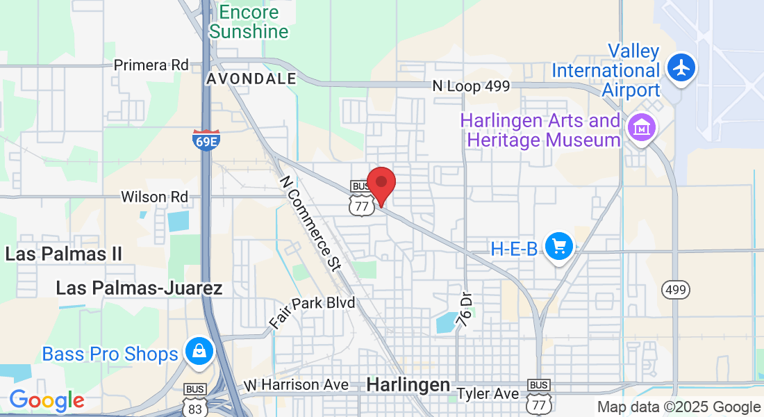 N 77 Sunshine Strip, Harlingen, TX 78550, USA