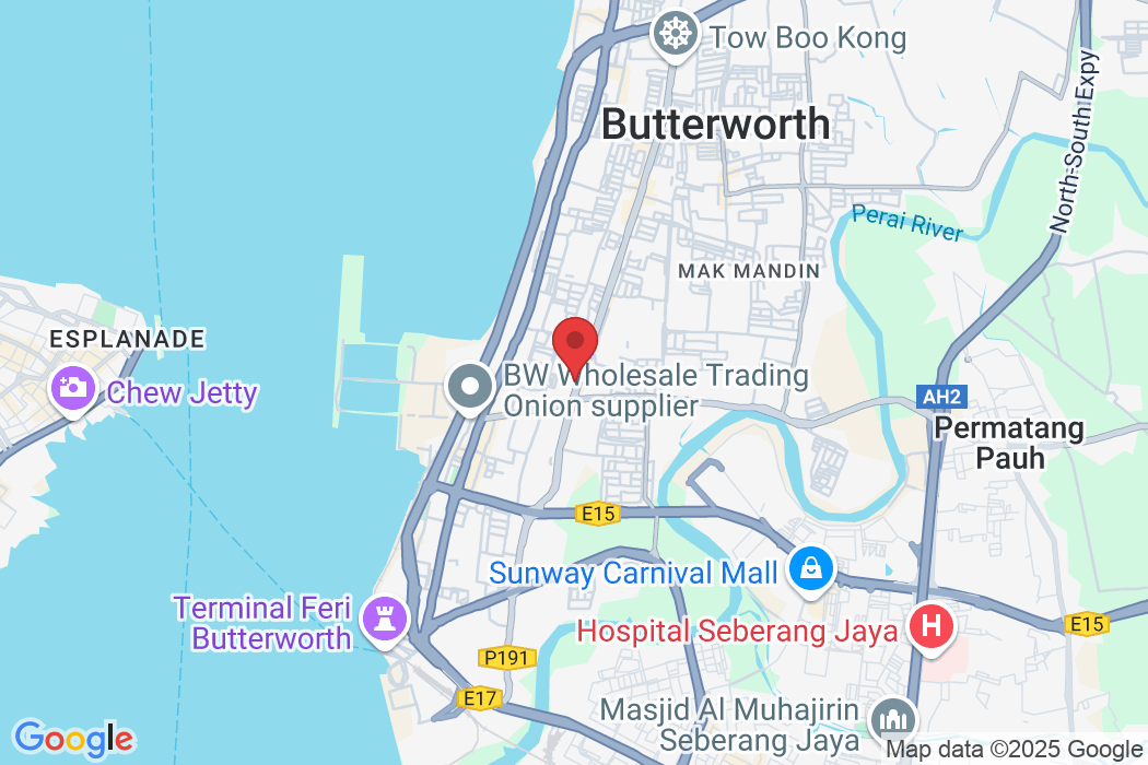 29-1 & 31-1 & 33-1, Pusat Perniagaan Raja Uda, 161, Jalan Raja Uda, Pusat Perniagaan Raja Uda, 12300 Butterworth, Penang, Malaysia