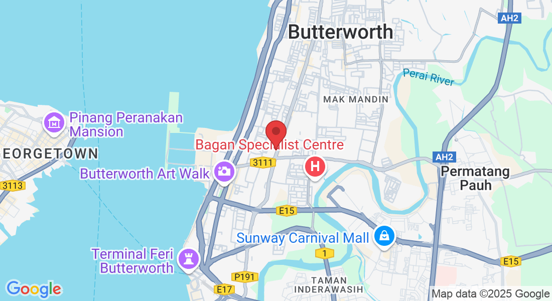 29-1, 31-1, 33, Pusat Perniagaan Raja Uda, 1, Jalan Raja Uda, Kampung Paya, 12300 Butterworth, Pulau Pinang, Malaysia