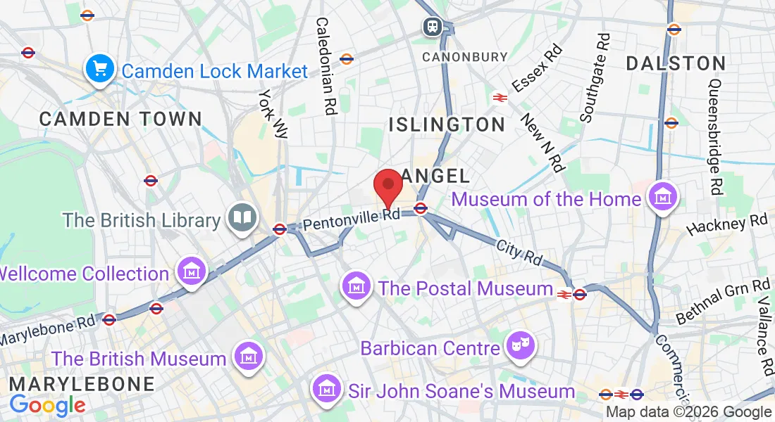 LG 66, 68 Pentonville Rd, London N1 9PR, UK