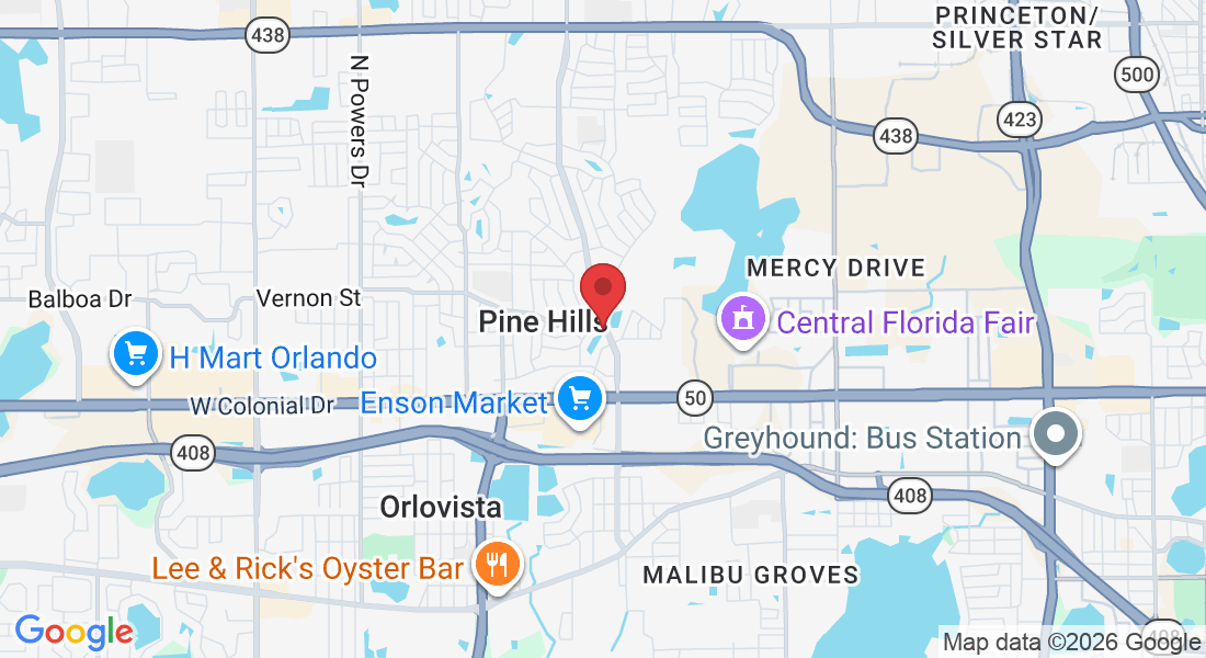 910 N Pine Hills Rd, Orlando, FL 32808, USA