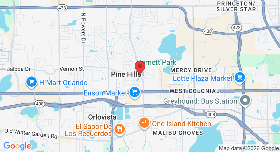 910 N Pine Hills Rd, Orlando, FL 32808, USA