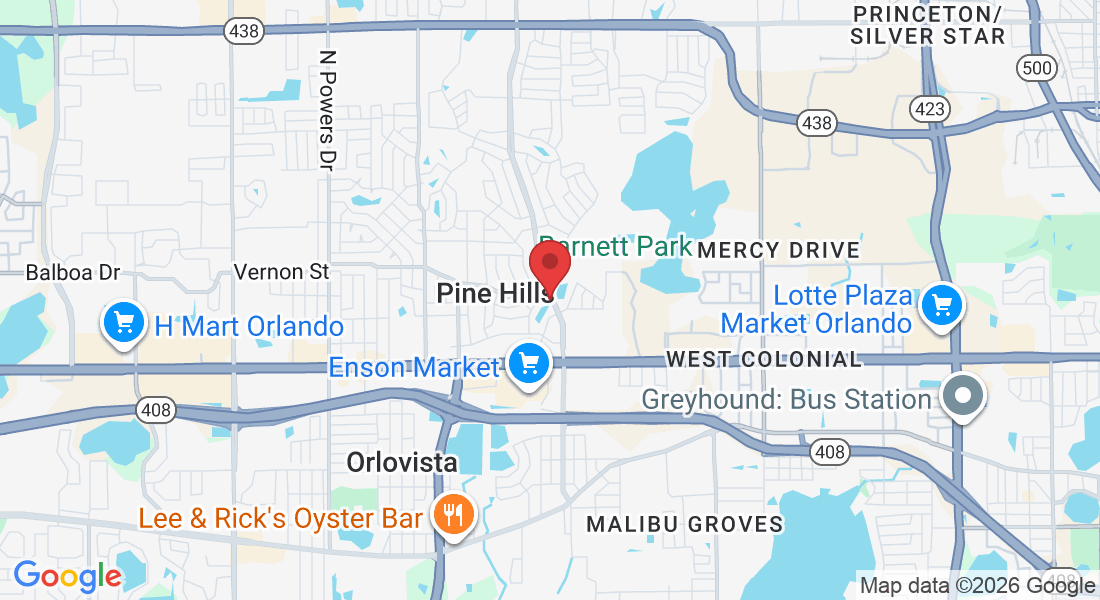 910 N Pine Hills Rd, Orlando, FL 32808, USA