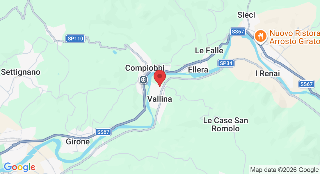 Via di Compiobbi, 2D, 50012 Vallina FI, Italia