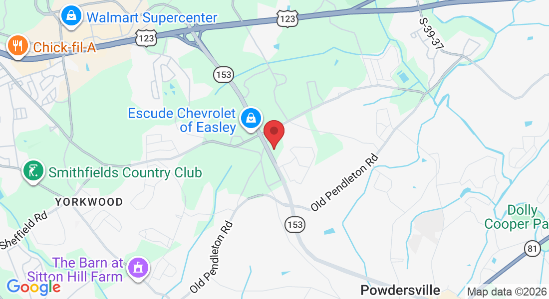 4880 SC-153, Easley, SC 29642, USA