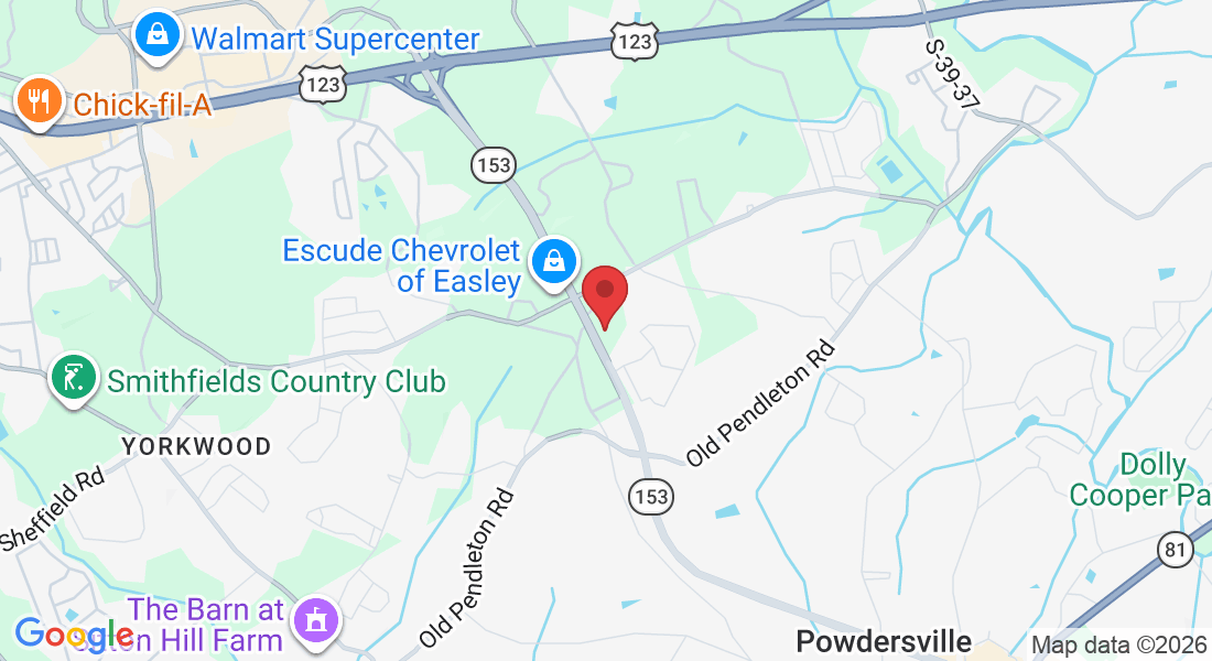 4880 SC-153, Easley, SC 29642, USA
