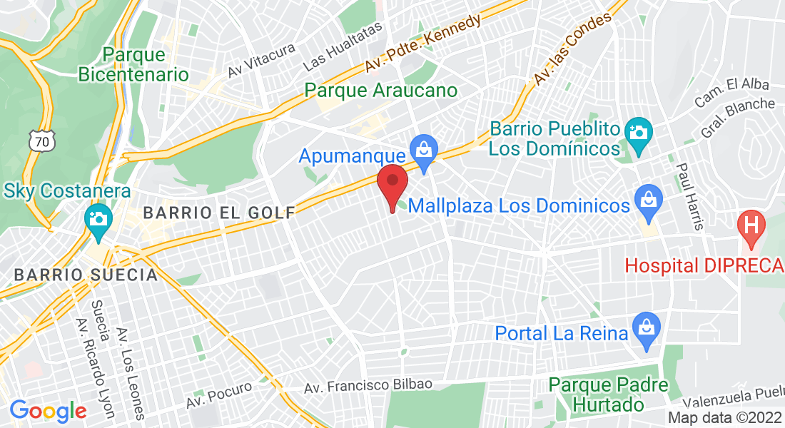 Del Inca 5422, Las Condes, 7580054, Región Metropolitana, Chile