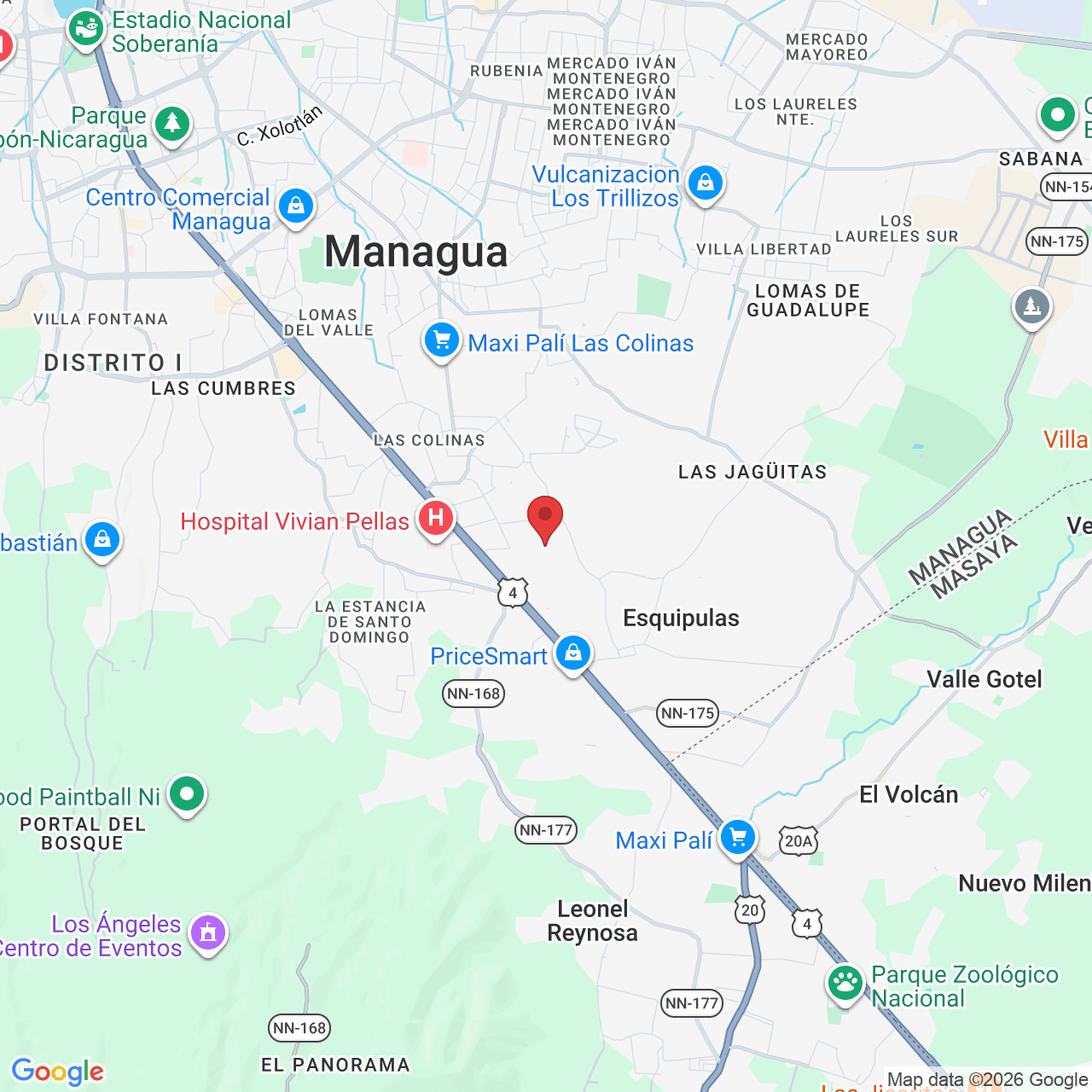 3QPG+9PH, Managua, Nicaragua