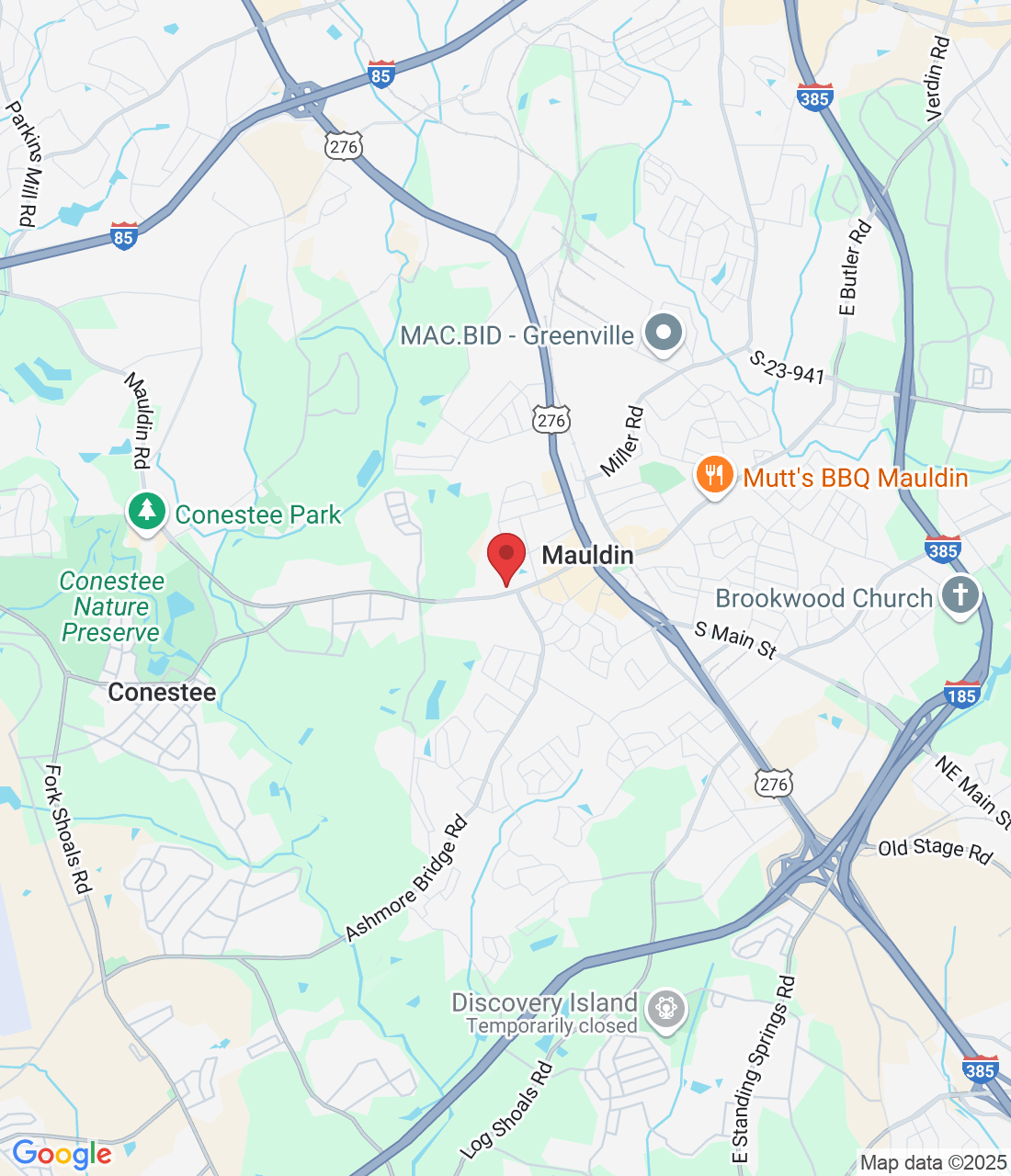 320 W Butler Rd, Mauldin, SC 29662, USA
