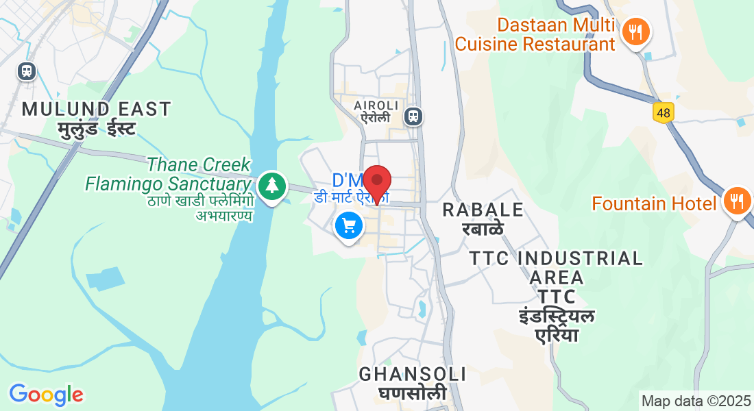 Showroom No. 7, Shivshankar Plaza 1, Diva Gaothan, Sector 8, Airoli, Navi Mumbai, Mumbai, Maharashtra 400708, India