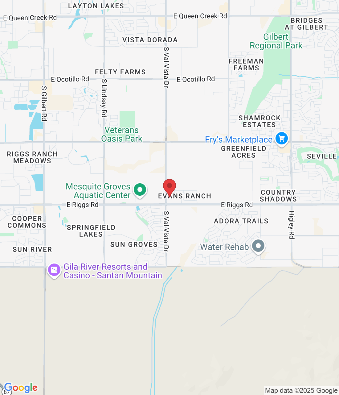 7121 S Val Vista Dr suite 101, Gilbert, AZ 85298, USA
