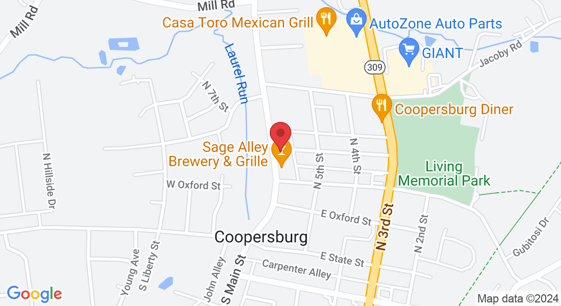 229 N Main St, Coopersburg, PA 18036, USA