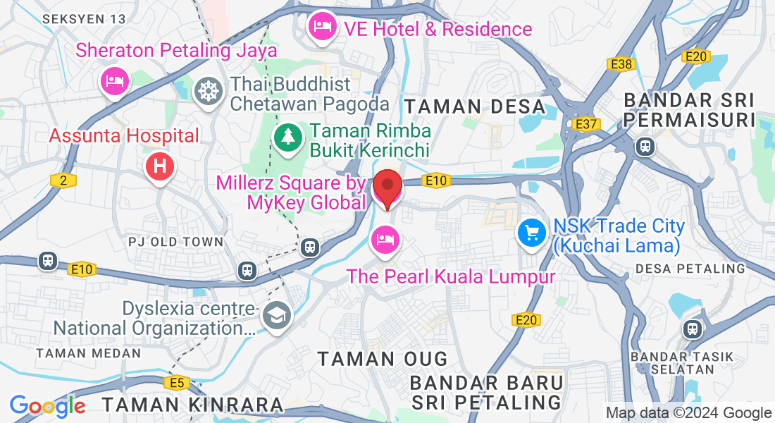 G-08, Ground Floor, Megan Legasi, 357, Jln Klang Lama, 58000 Kuala Lumpur, Wilayah Persekutuan Kuala Lumpur, Malaysia