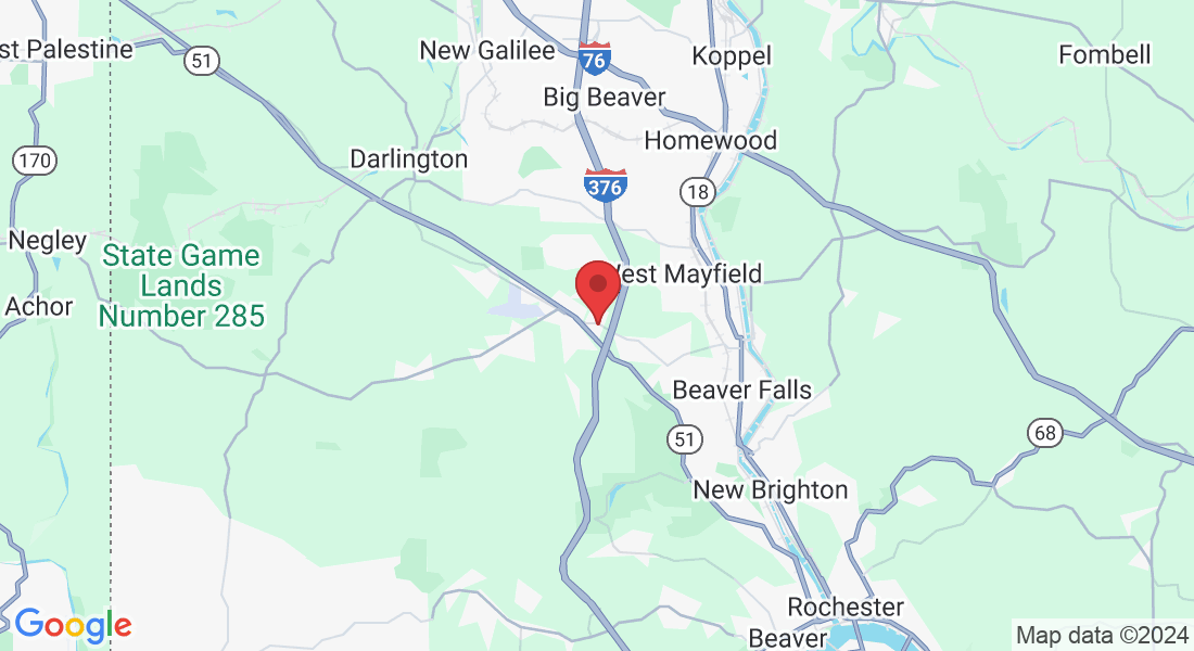 2401 Darlington Rd, Beaver Falls, PA 15010, USA