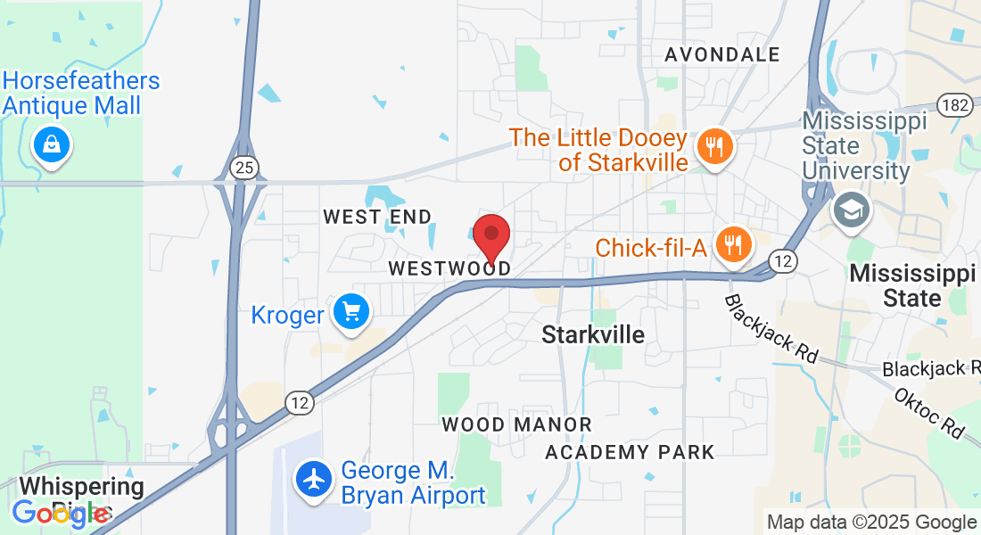416 MS-12, Starkville, MS 39759, USA