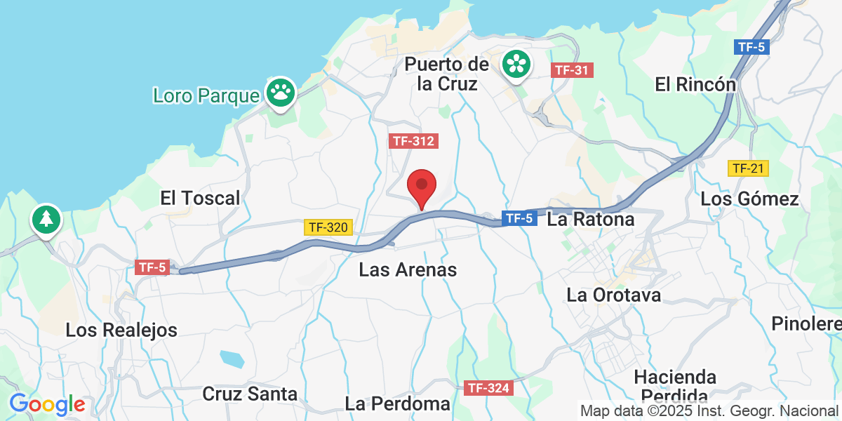 Carr. General, 38400 Puerto de la Cruz, Santa Cruz de Tenerife, Spagna