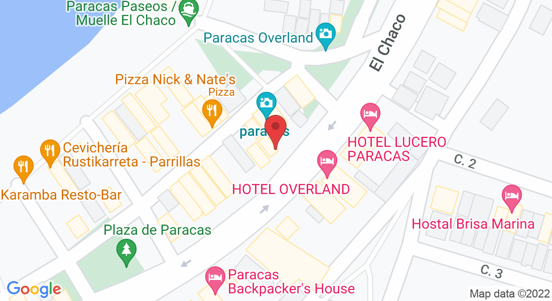 Of. 401, Av. Los Libertadores C10, Paracas 11550, Perú