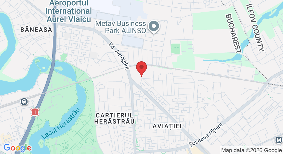 Complex Aviației Park, parter A008, Strada Căpitan Alexandru Șerbănescu 58b, 014295 București, Romania