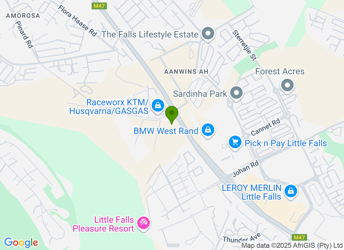 C/o Hendrik Potgieter &, Zandvliet Rd, Little Falls, Roodepoort, 1736, South Africa