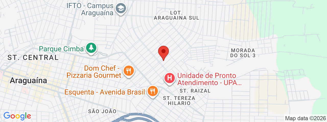 Av. Guaíba, 822 - Lot. Araguaina Sul, Araguaína - TO, 77826-310, Brasil