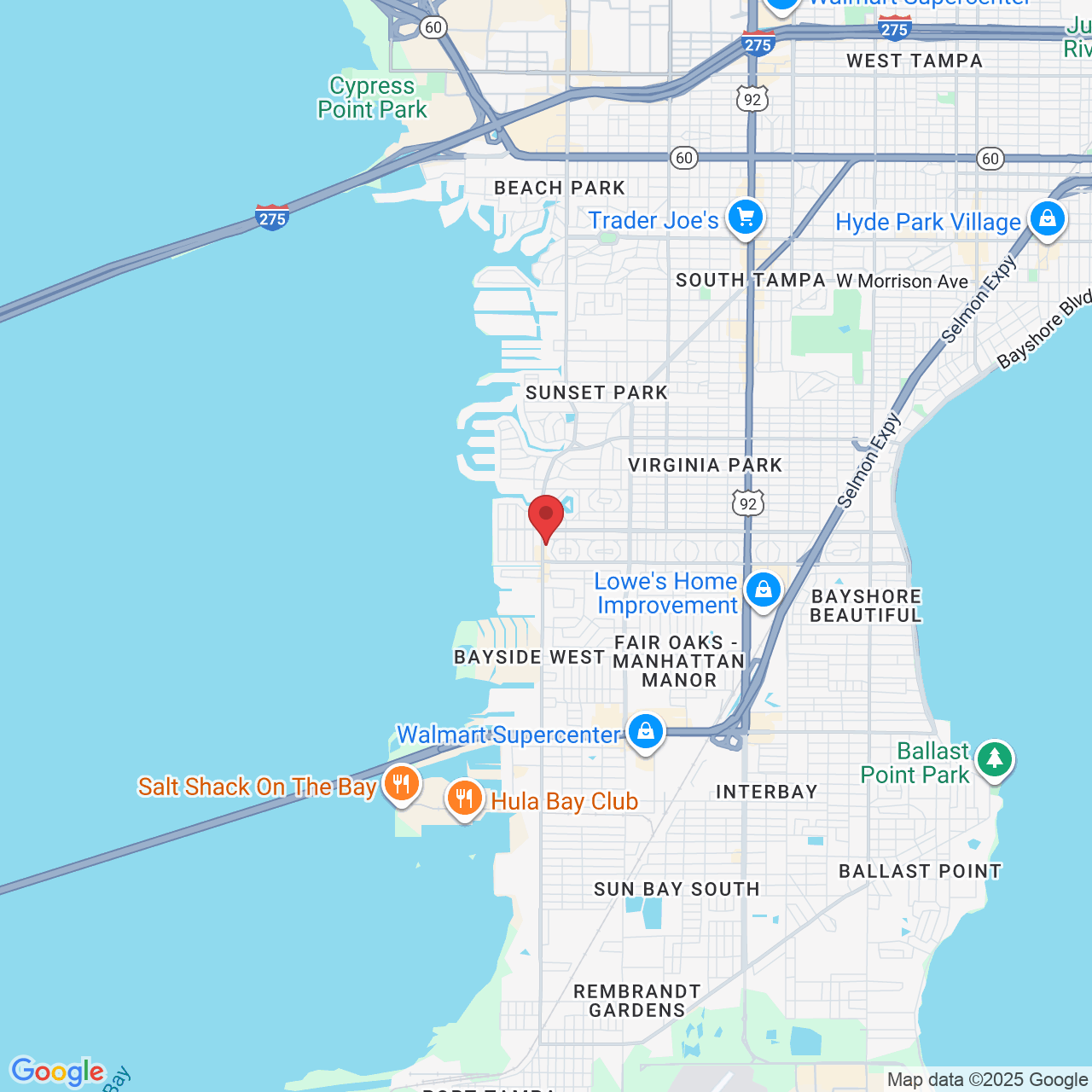 3644A S West Shore Blvd, Tampa, FL 33629, USA