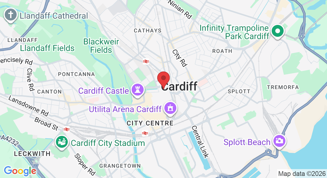 16 Windsor Pl, Cardiff CF10 3BY, UK