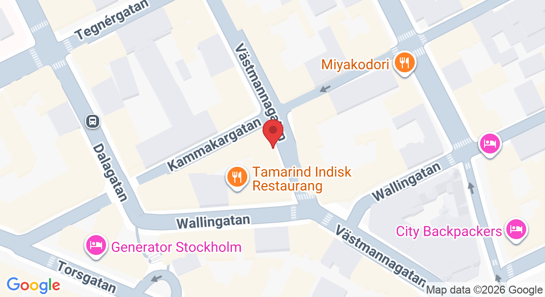 Västmannagatan 9, 111 24 Stockholm, Sweden