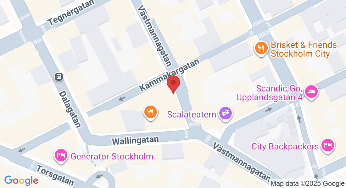 Västmannagatan 9, 111 24 Stockholm, Sweden