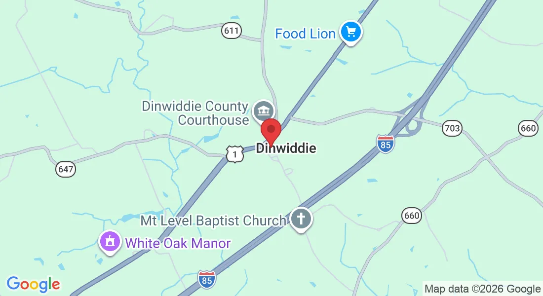 Dinwiddie, VA 23841, USA