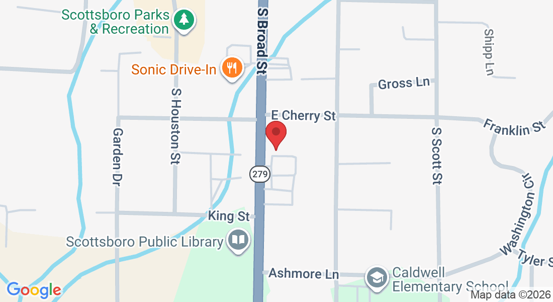 921 S Broad St, Scottsboro, AL 35768, USA