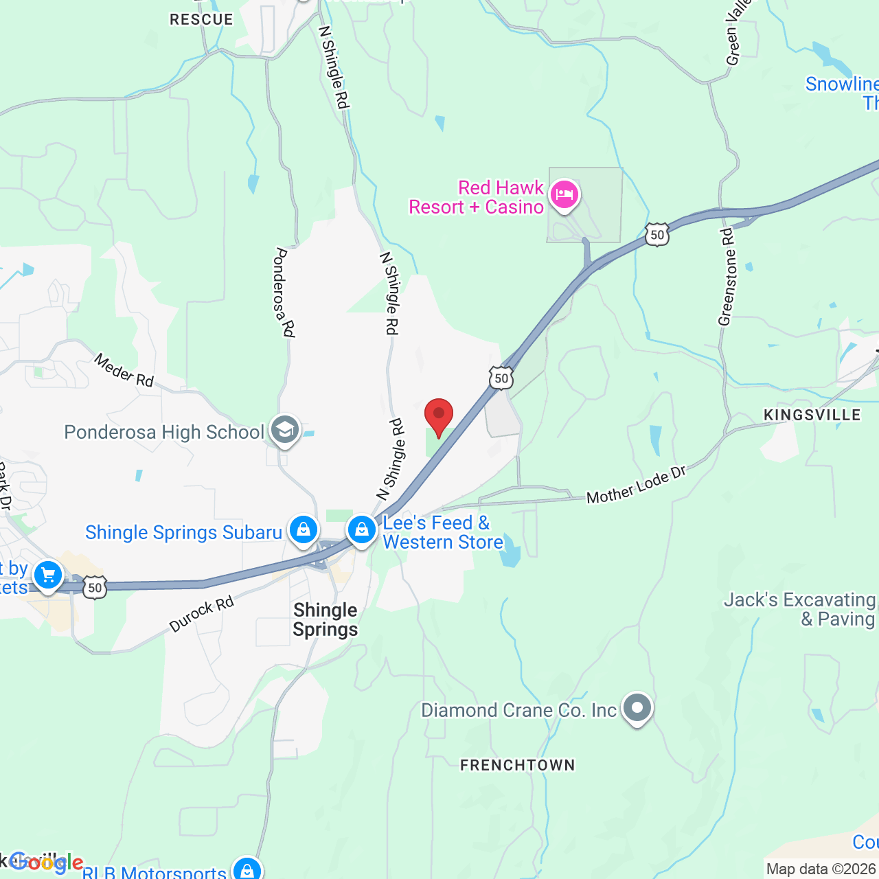4655 Rock Barn Rd, Shingle Springs, CA 95682, USA
