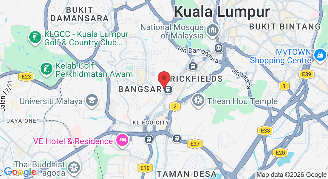 Jalan Bangsar Utama 1, Bangsar, 59000 Kuala Lumpur, Wilayah Persekutuan Kuala Lumpur, Malaysia
