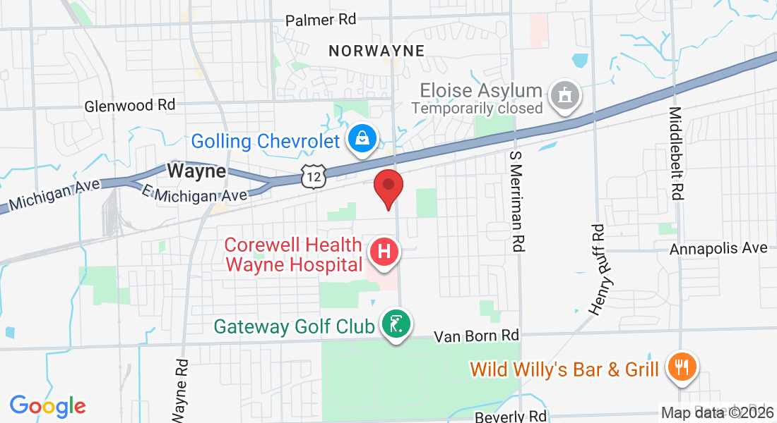 4020 Venoy Rd ste 300, Wayne, MI 48184, USA