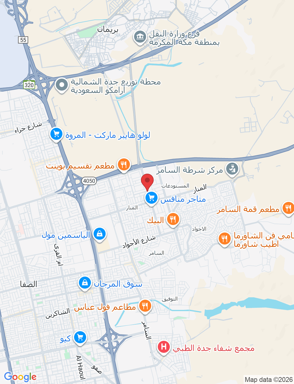 J64R+QP8، السامر، جدة 23463، السعودية