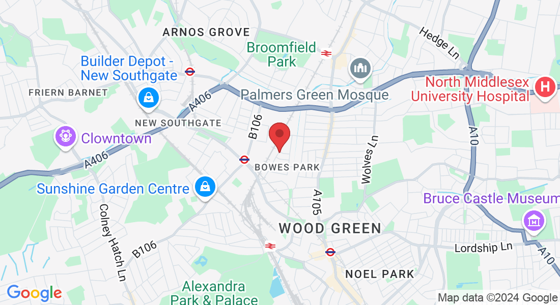 Whittington Rd, London N22 8YH, UK