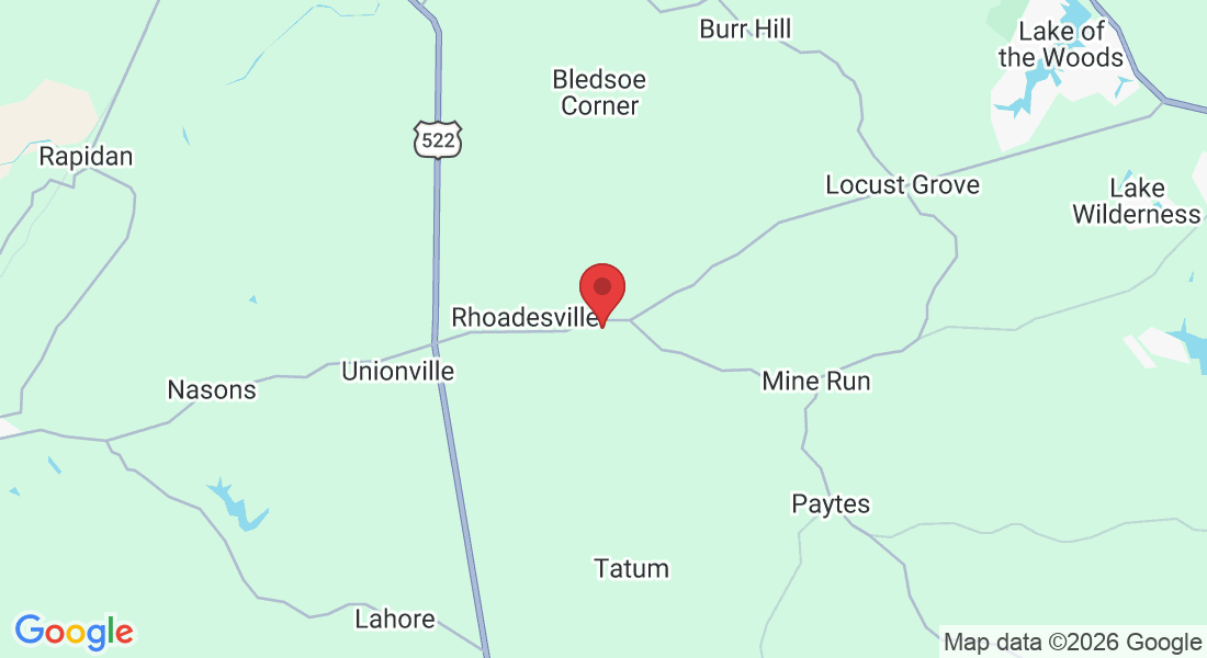 9486 Verdiersville Rd, Rhoadesville, VA 22542, USA