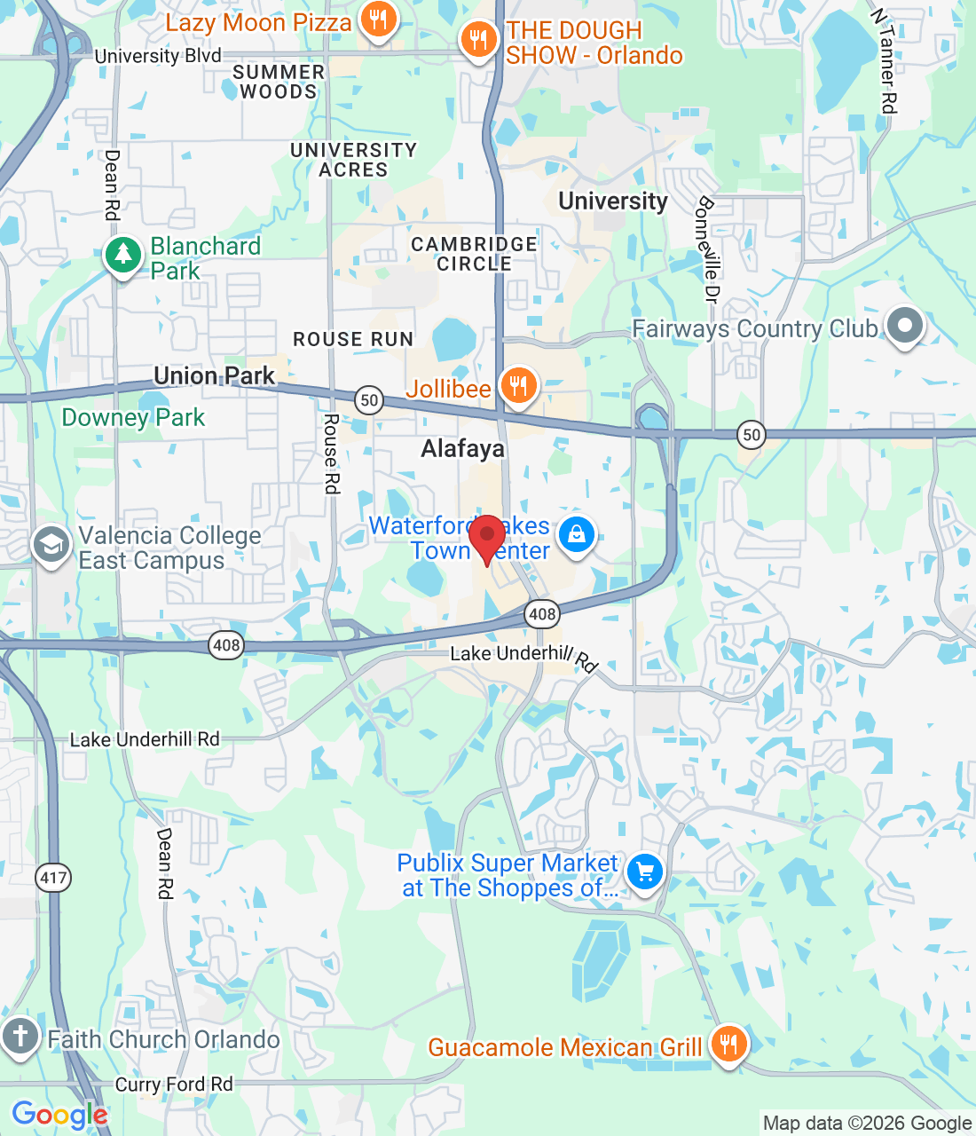 570 N Alafaya Trail c101, Orlando, FL 32828, USA