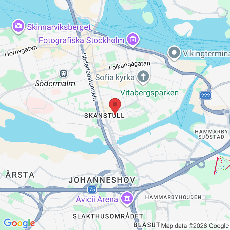Ringvägen 112, 116 61 Stockholm, Sverige