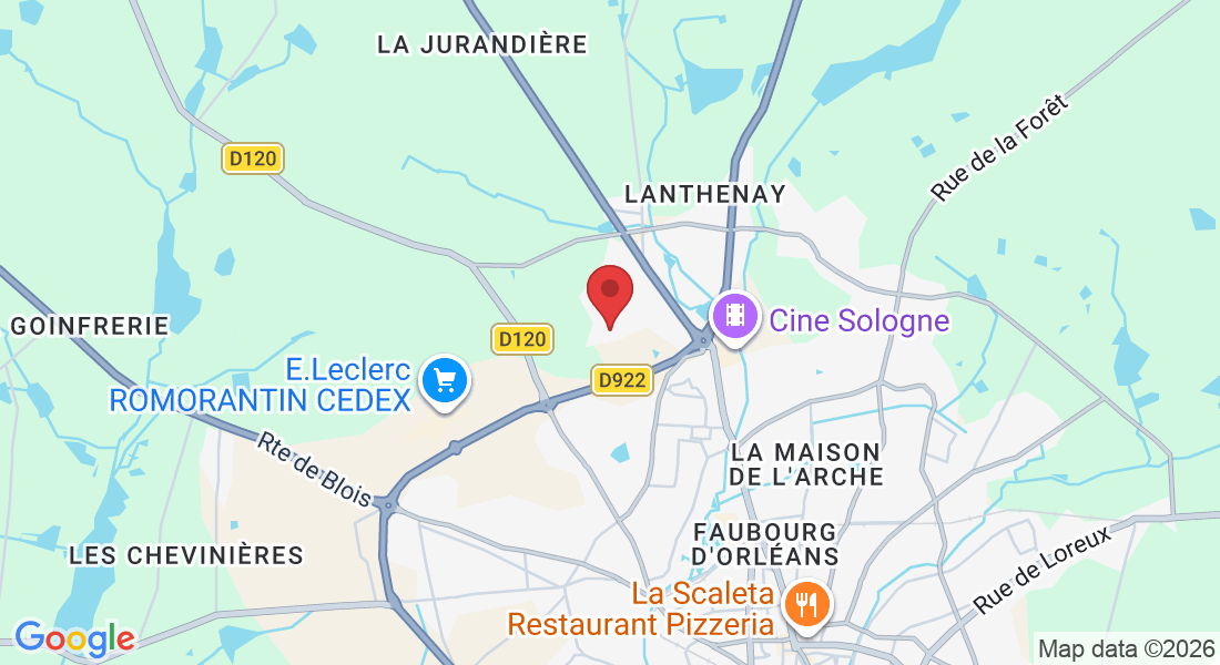 38 Rue des Malvas, 41200 Romorantin-Lanthenay, France