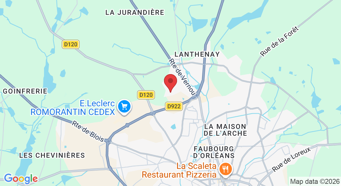 38 Rue des Malvas, 41200 Romorantin-Lanthenay, France