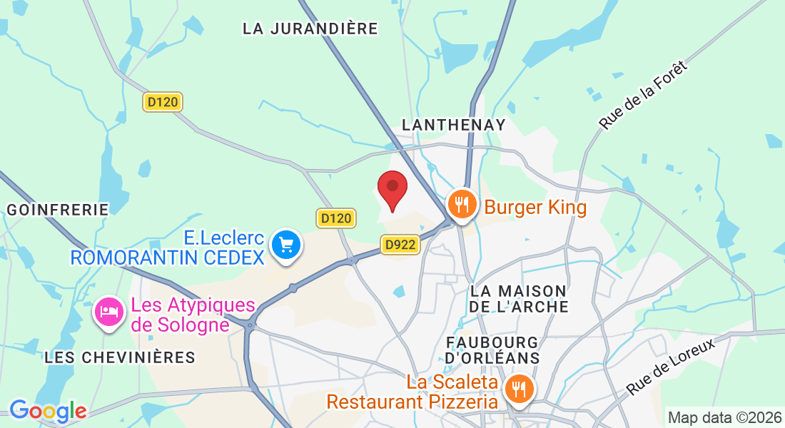 38 Rue des Malvas, 41200 Romorantin-Lanthenay, France