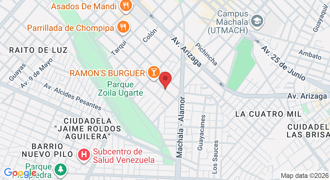 San Martin & Napoleon Mera, Machala, Ecuador