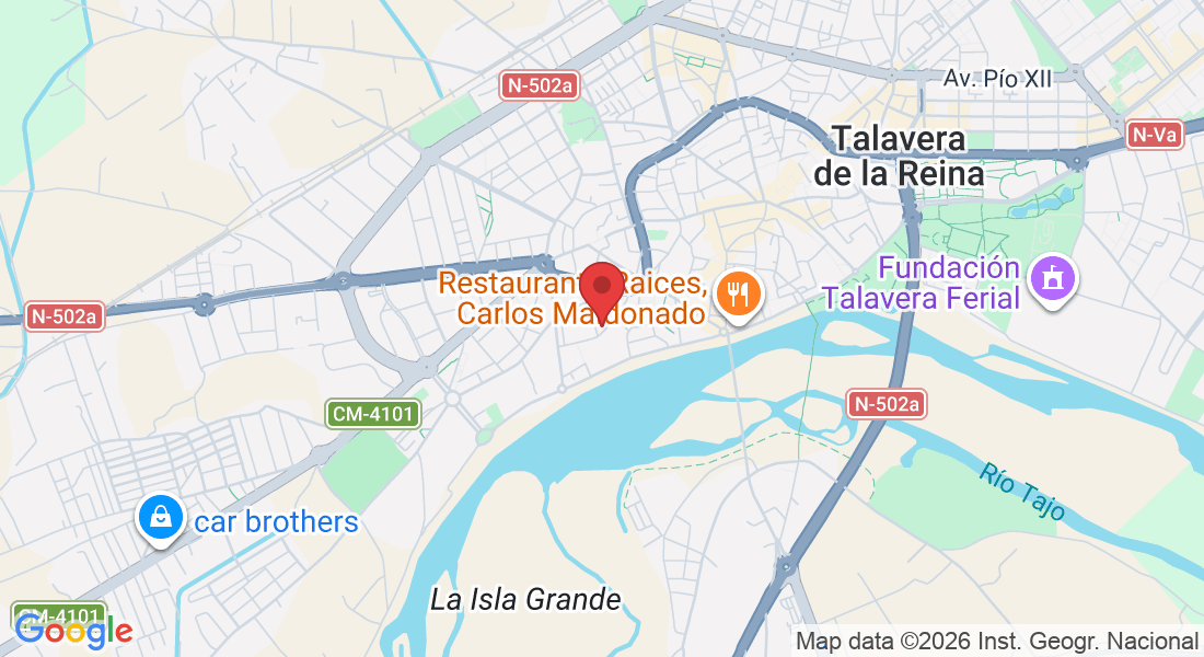 C. Templarios, 10, 45600 Talavera de la Reina, Toledo, España