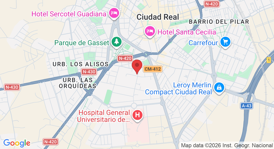 Rendimiento y Salud, C. Villarrubia de los Ojos, 8, Local, 13005 Ciudad Real, España