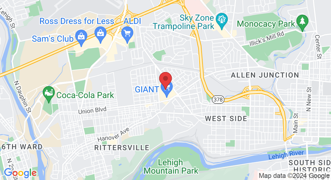 2134 W Union Blvd, Bethlehem, PA 18018, USA